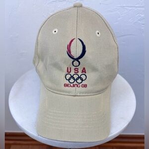 USA OLYMPICS BEIJING 08‎ USA Olympics Baseball Hat Cap Streetwear Grandpa Men's